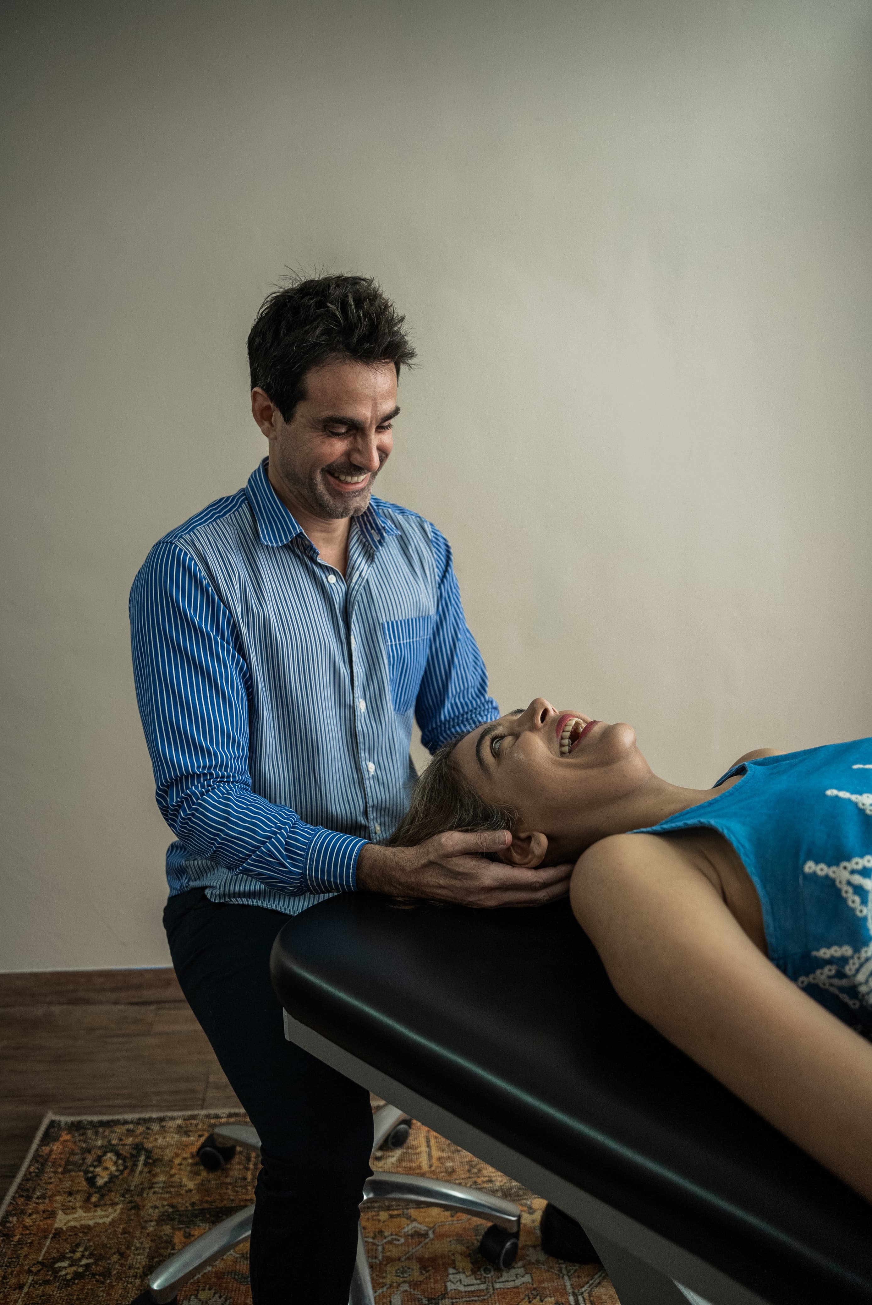 Osteopathy session